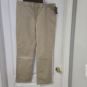 Becky Thatcher Girls Khaki Pants Size 18 1/2 School Uniform Adjustable Waist